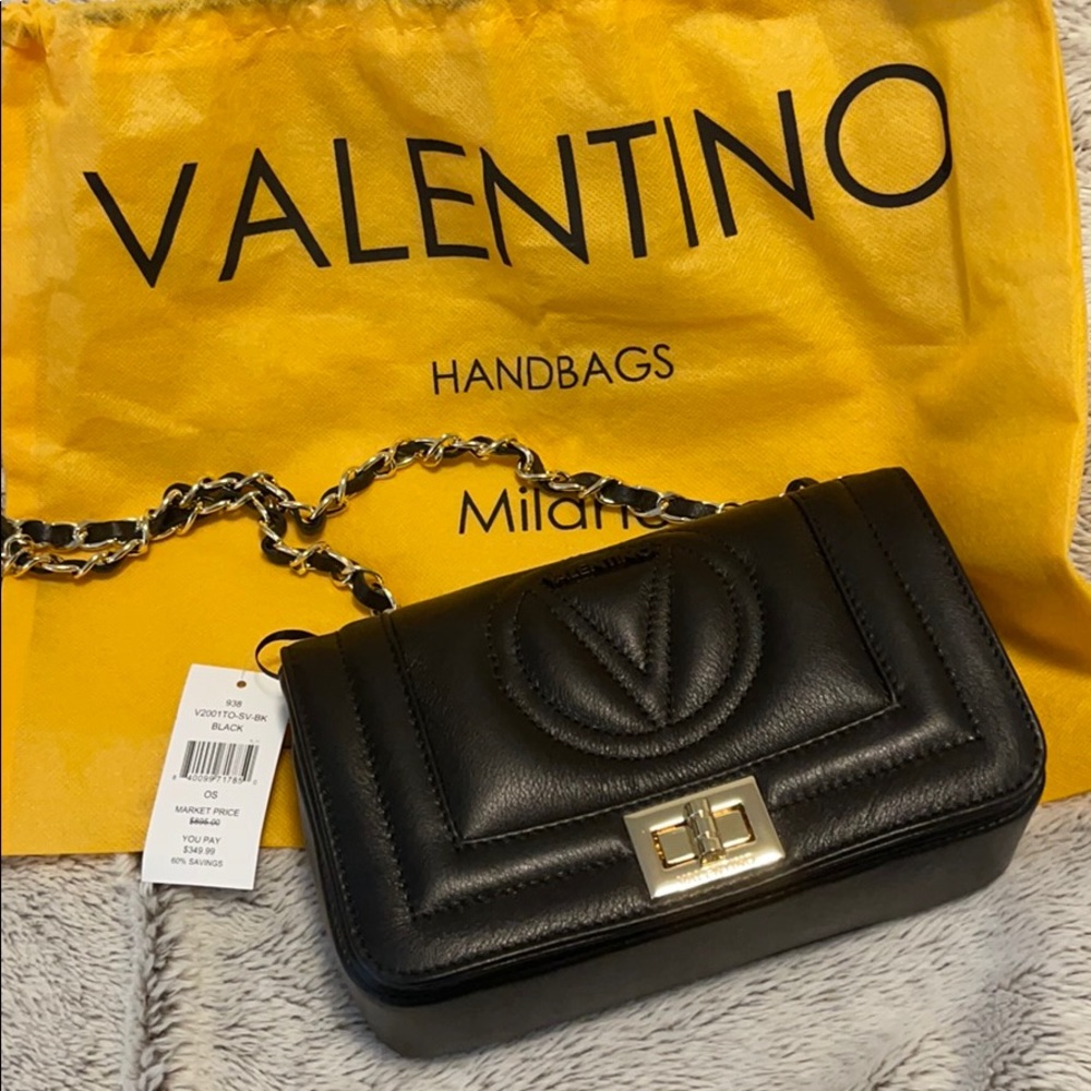 Valentino by Mario Valentino
Leather Shoulder Bag